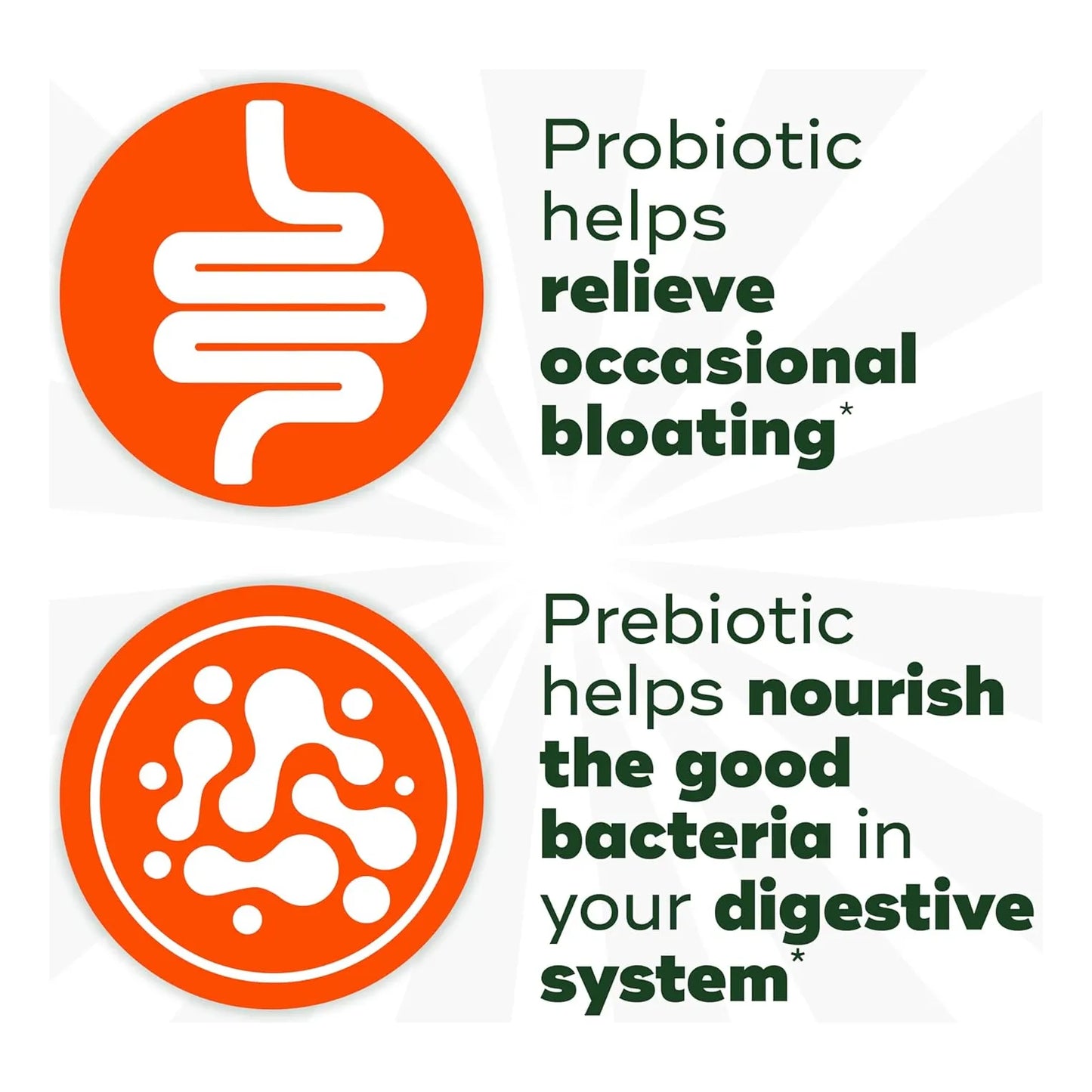 Gomitas Align DualBiotic Prebiótico + Probiótico 60 Unidades Salud Digestiva