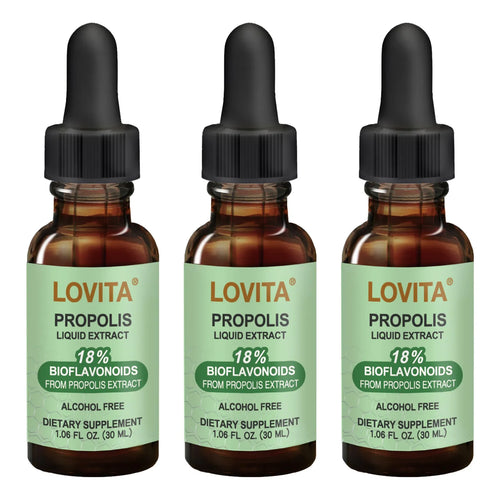 Extracto Líquido De Propóleo 500 Mg 5 1 Sin Alcohol Apoyo Inmunológico Pack X3