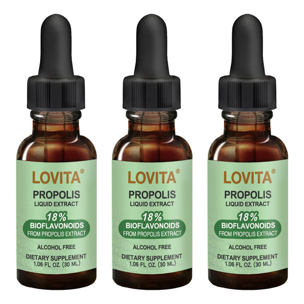 Extracto Líquido De Propóleo 500 Mg 5 1 Sin Alcohol Apoyo Inmunológico Pack X3