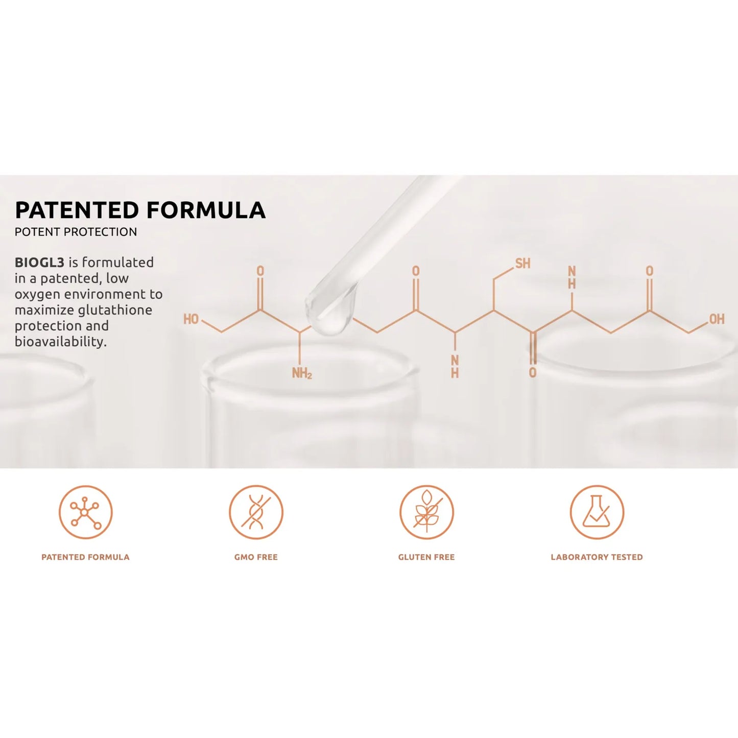Glutatión Liposomal Bioactivo 446 Mg Absorción Rápida Potente Antioxidante