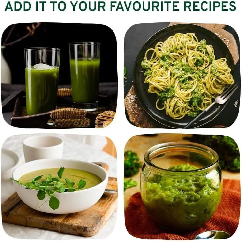 Polvo De Moringa Orgánico 250g Superalimento Nutritivo Energía Natural
