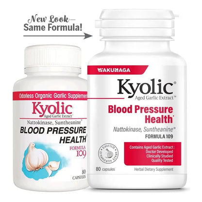 Capsulas Extracto Ajo Envejecido Kyolic Salud Cardiovascular Presion Arterial