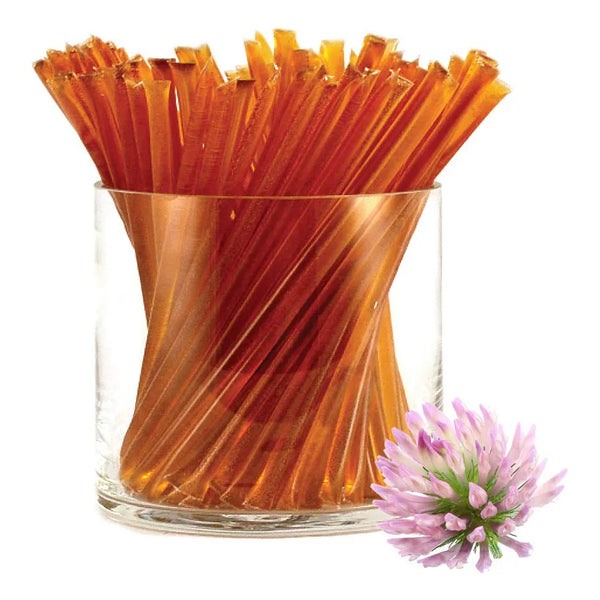 Bolsa 100 Piezas Honey Stix Sabor Flor De Trébol 544 Gramos Miel Pura Grado A
