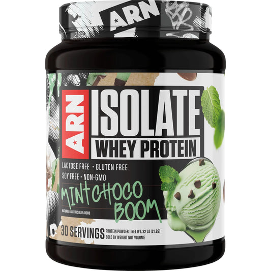 Proteina De Suero Aislada 900g Sabor Chocolate Menta 30 Porciones