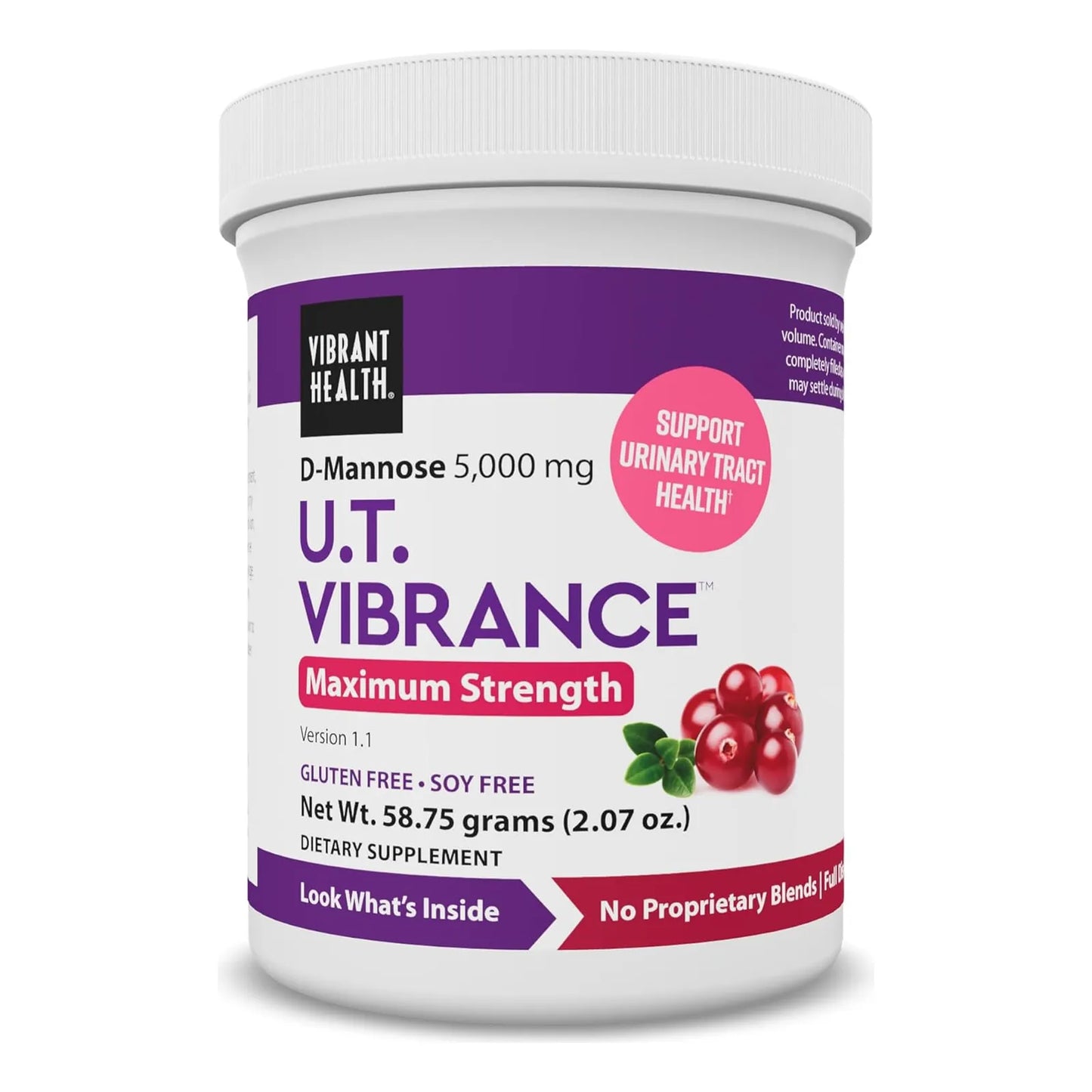 Polvo U T Vibrance 10 Porciones Salud Tracto Urinario Intervencion Natural