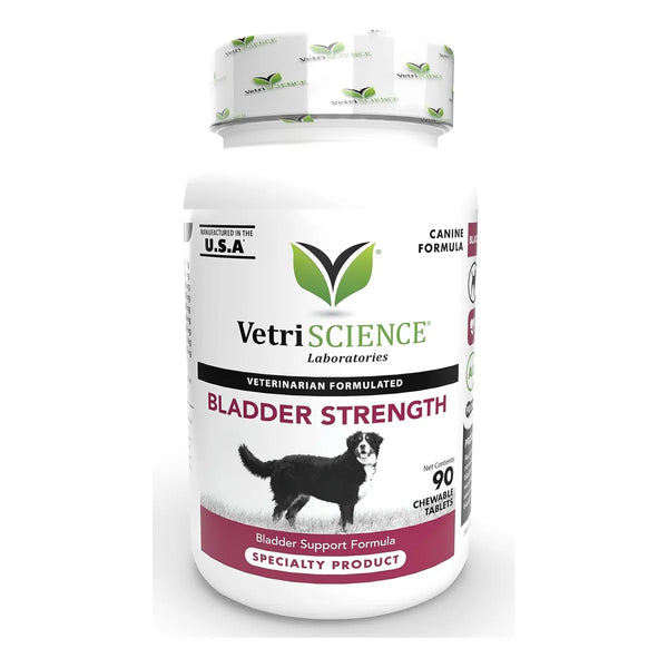 Vetriscience Laboratories Fuerza De Vejiga Perros 90 Tab Suplemento Salud Urinaria