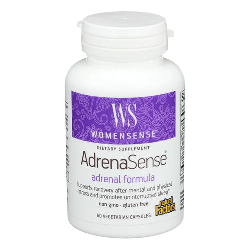 Suplemento Herbario WomenSense AdrenaSense 60 Cápsulas Vegano Para Aliviar Estrés Y Fatiga