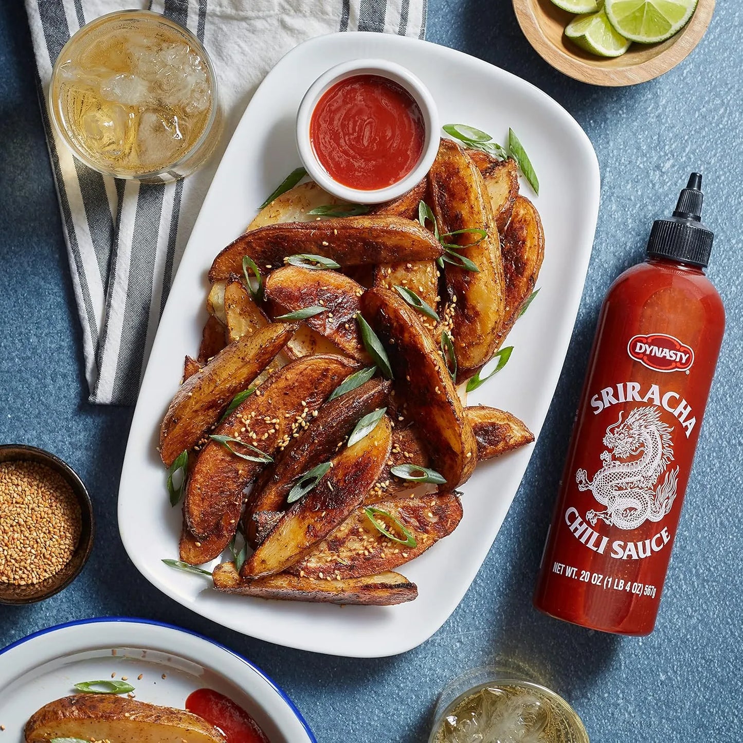 Salsa De Chile Sriracha Dynasty 20 Oz Importada Sabor Umami Sin MSG