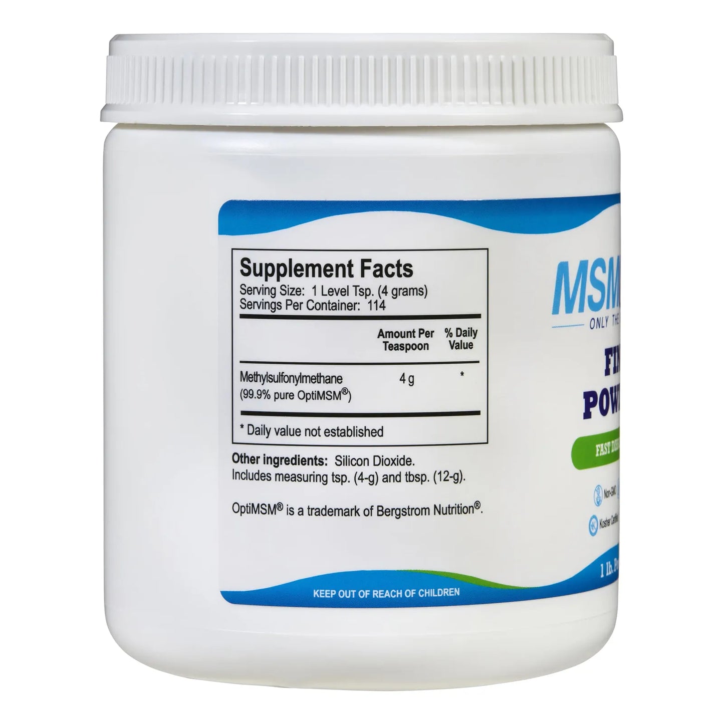 Msm Polvo Fino 1kg Suplemento Natural Para Articulaciones Piel Cabello