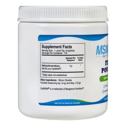 Msm Polvo Fino 1kg Suplemento Natural Para Articulaciones Piel Cabello