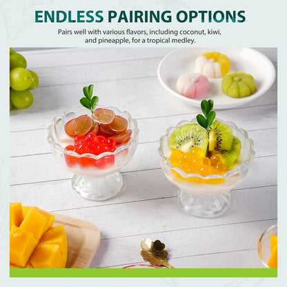 Perlas De Boba De Fresa Explosivas Para Bebidas Y Postres 6.6 Libras