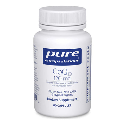 Coenzima Q10 120 Mg Suplemento Para Salud Cardíaca Energía Y Antioxidantes