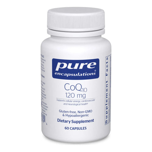 Coenzima Q10 120 Mg Suplemento Para Salud Cardíaca Energía Y Antioxidantes