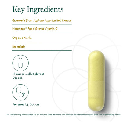Suplemento Quercetina Plus Con Bromelina Vitamina C Y Hoja De Ortiga 90 Capsulas