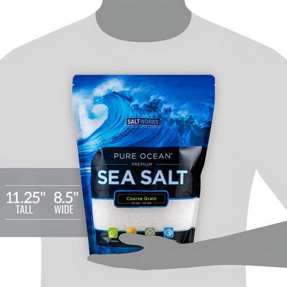 Sal De Mar Saltworks Pure Ocean 500 G Natural Pura Y Rica En Minerales
