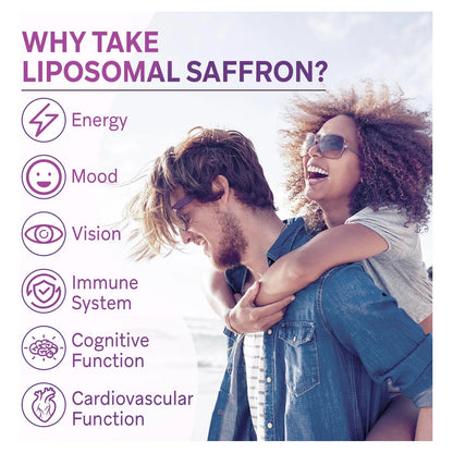 Cápsulas Liposomales De Azafrán 88.5 Mg Máxima Absorción Para Energía Y Enfoque