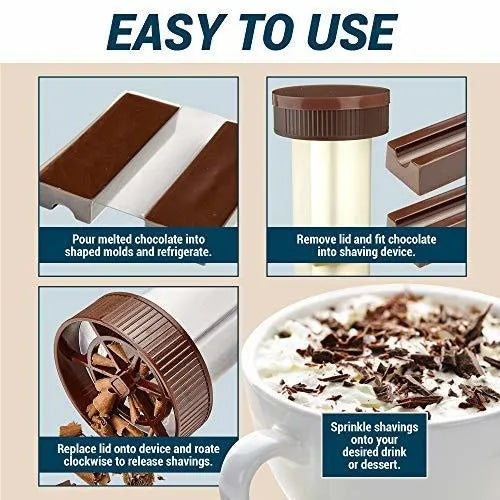 Afeitadora De Chocolate Ocreme Rallador Y Cortador Profesional Para Postres
