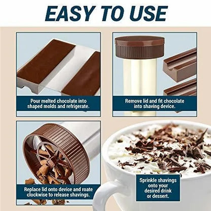 Afeitadora De Chocolate Ocreme Rallador Y Cortador Profesional Para Postres