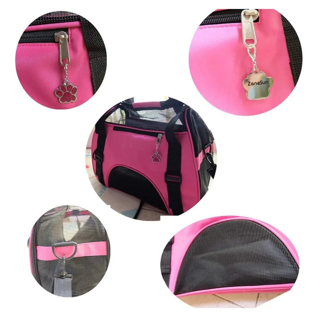 Bolso Transporte Mascotas Suave Comodo Y Portatil Para Viajes Seguros