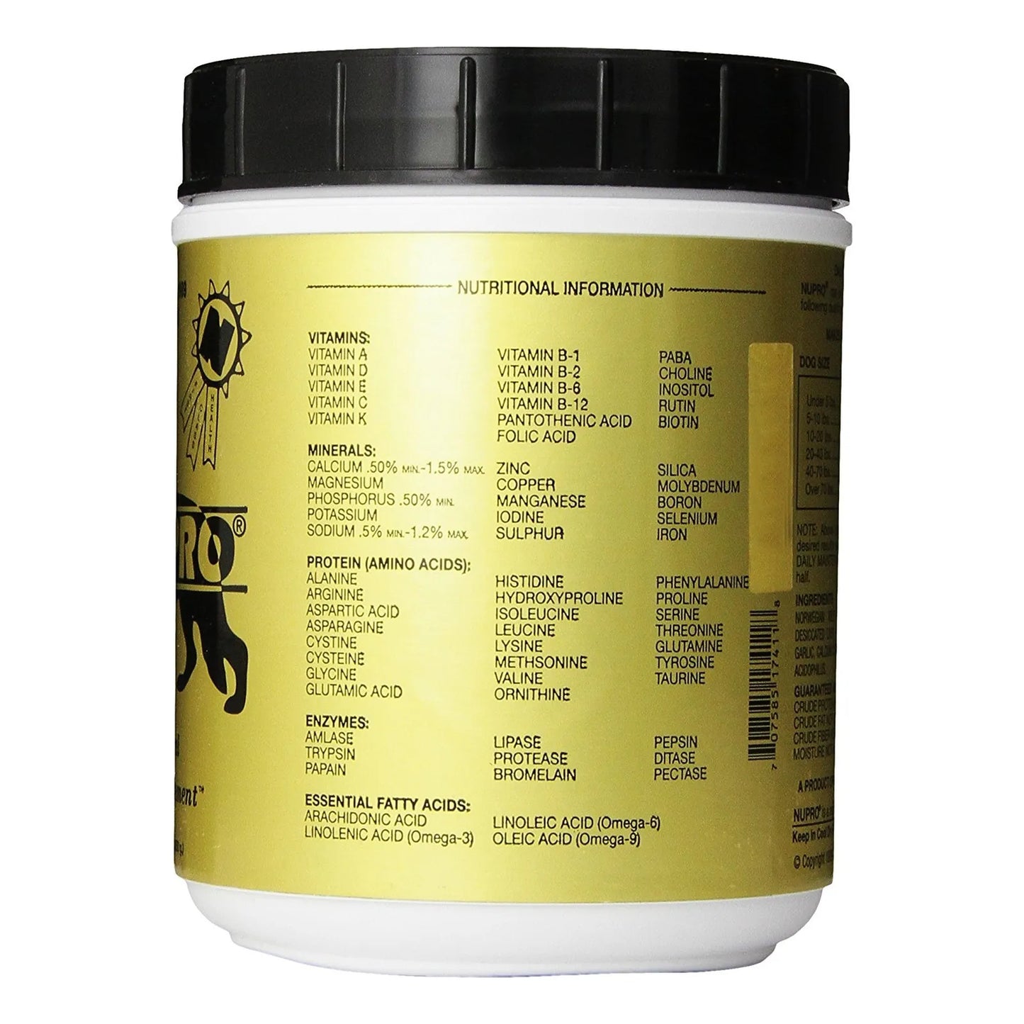Nutri Pet Suplemento Natural Para Perros 60 Onzas Vitaminas Y Minerales