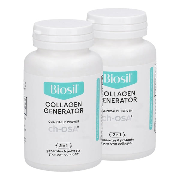 Generador De Colágeno 60 Cápsulas Complejo Patentado Ch Osa Piel Cabello Uñas