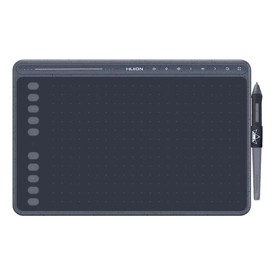 Tableta Digitalizadora Huion HS611 Space Grey Precision Profesional Multitouch