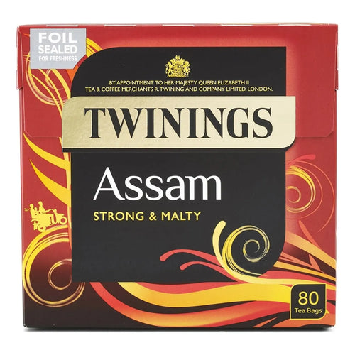 Té Assam Fuerte Y Potente 80 Bolsitas Importado Calidad Premium