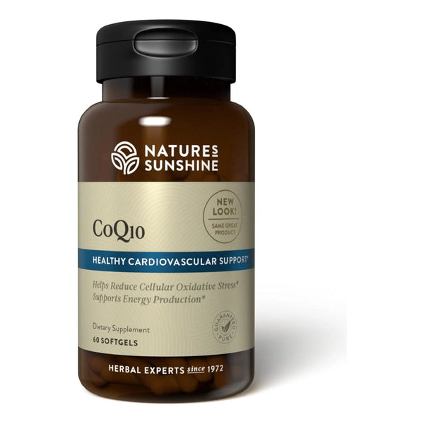 Capsulas Blandas Coq10 60 Mg Antioxidante Energia Celular Nature's Sunshine