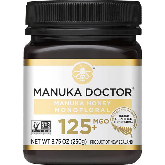 Miel Manuka Mgo 125 100 Pura De Zelanda Certificada Refuerza Inmunidad Y Digestión