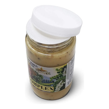 Miel Cruda Natural Con Complejo De Abeja 100 Puro Beneficios Salud