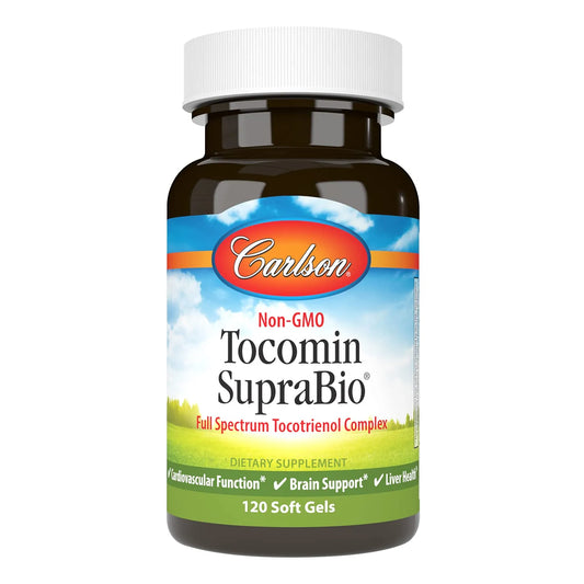 Tocomin SupraBio Complejo De Tocotrienoles 120 Capsulas Blandas Para Bienestar General