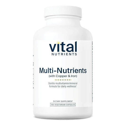 Multivitaminico Premium Con Citrato Malato Cobre Hierro Y Antioxidantes 180 Capsulas