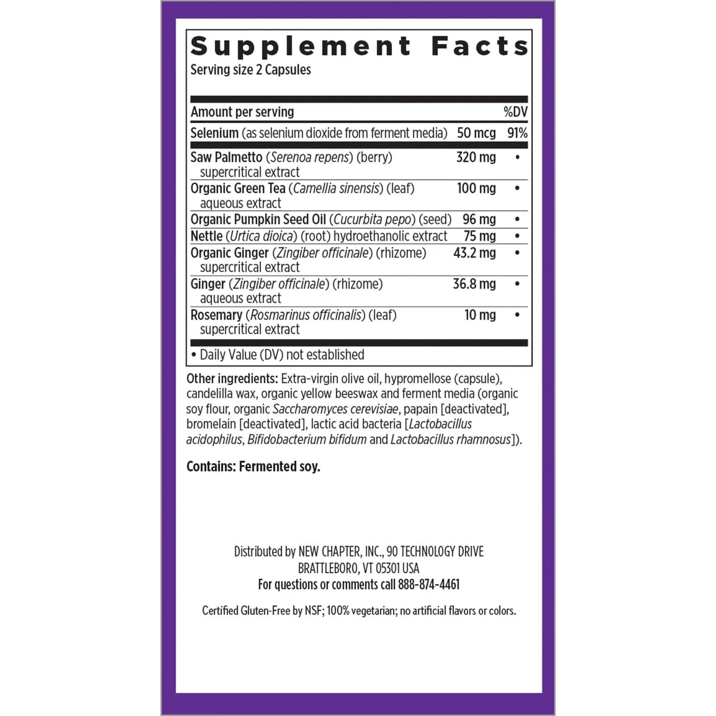 Complemento Natural Salud Próstata 5lx Con Ingredientes Esenciales