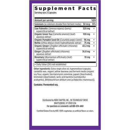 Complemento Natural Salud Próstata 5lx Con Ingredientes Esenciales