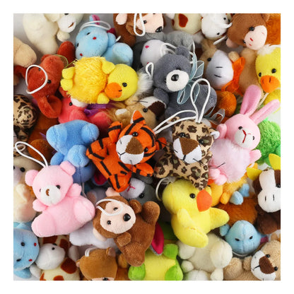 Juego De 32 Mini Peluches Lindos Incluye Laxdacee Verde Oscuro Diversión Y Aprendizaje