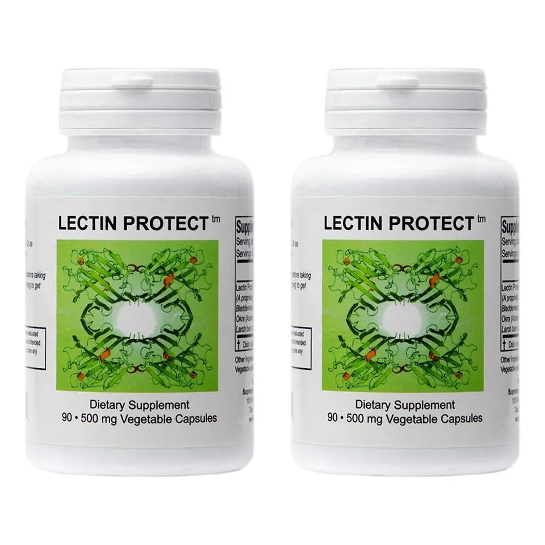 Supreme Nutrition Lectin Protect 90 Capsulas Vegetarianas Hierbas Puras Digestión Saludable