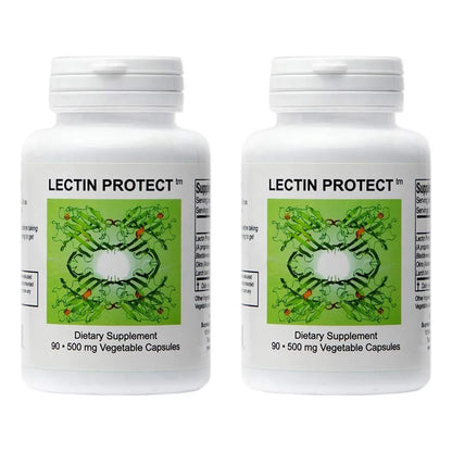Supreme Nutrition Lectin Protect 90 Capsulas Vegetarianas Hierbas Puras Digestión Saludable