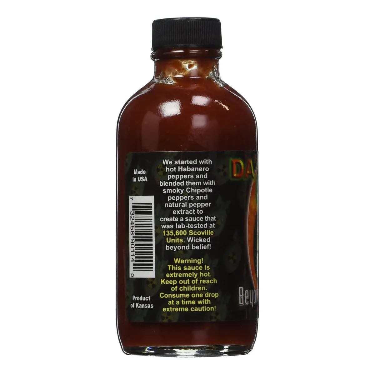 Salsa Picante Beyond Insanity 4 Onzas Sabor Intenso Y Natural