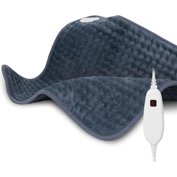 Almohadilla Termica Electrica 51x61 Cm 6 Niveles Calor Alivio Dolor Muscular