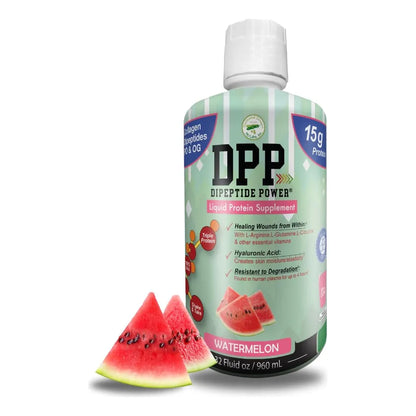 Colágeno Líquido Con Proteína De Suero Sin Azúcar Sabor Sandía 500ml