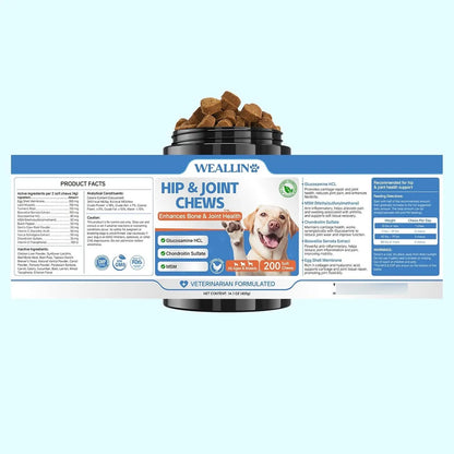 Golosinas Masticables Para Perros Con Glucosamina Condroitina Suplemento Articular Sabor Pollo