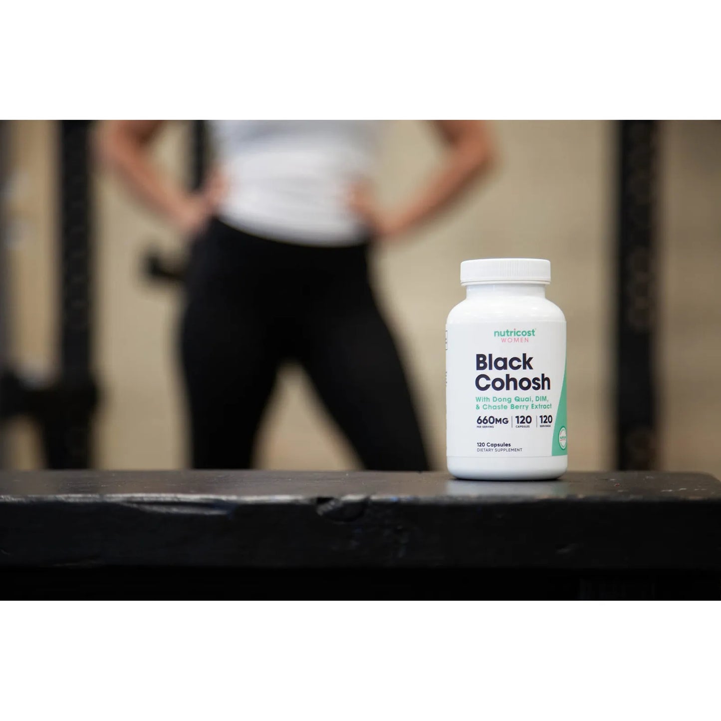 Cohosh Negro 660 Mg Con Don Quai DIM Y Bayas Castas 120 Capsulas Vegetarianas
