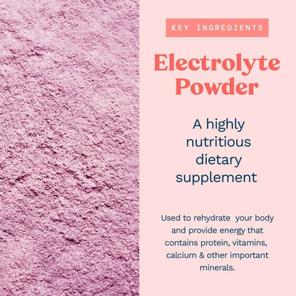 Mezcla Hidratante Electrolitos Para Mamás Embarazo Y Lactancia Sabor A Bayas