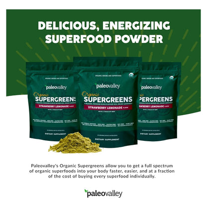 Superalimento Organico En Polvo Apoyo Inmunologico 23 Ingredientes Paleovalley