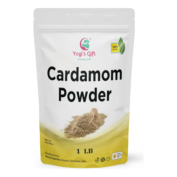 Polvo De Cardamomo Molido Yogis Gift 454g Especia Premium Para Cocina Y Bebidas