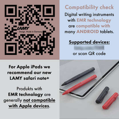 Lápiz Óptico LAMY ALstar EMR Para Android Escritura y Dibujo Preciso