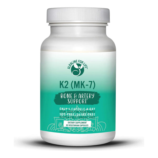 Vitamina K2 Mk7 180mcg Soporte Huesos Y Arterias Suministro 60 Dias