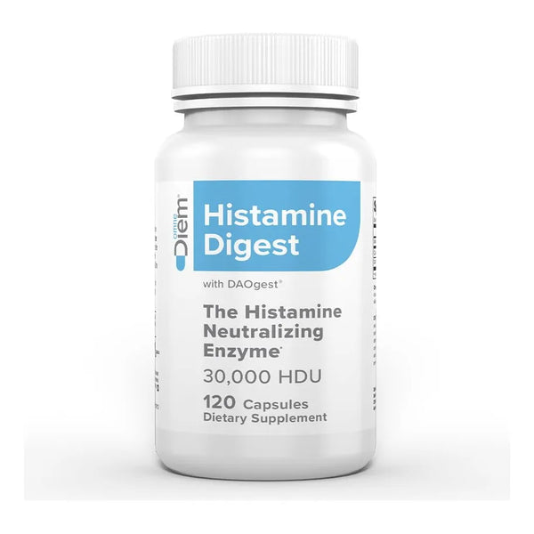 Enzima Neutralizante Histamina 30000 HDU 120 Cápsulas Alivio Intolerancia