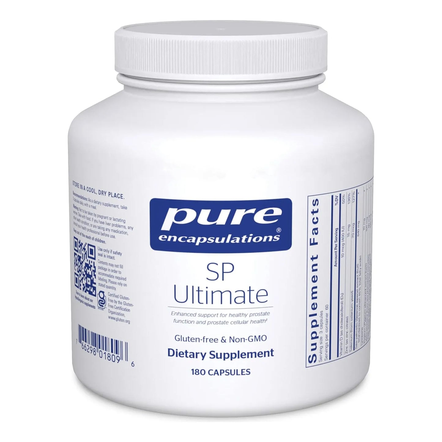 Pure Encapsulations SP Ultimate Suplemento Prostata 180 Capsulas