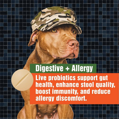 Probióticos Para Perros Alivia Picazón Piel Digestión E Inmunidad
